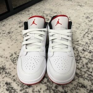 Jordan 1 Low White Gym Red